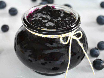 Easy blueberry jam