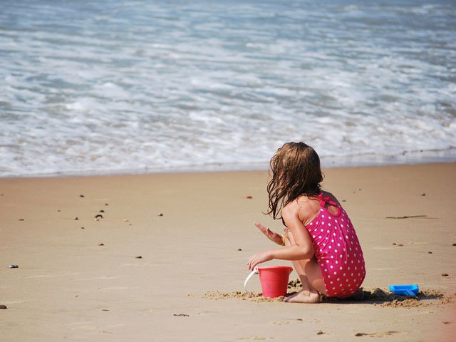 Child-at-beach