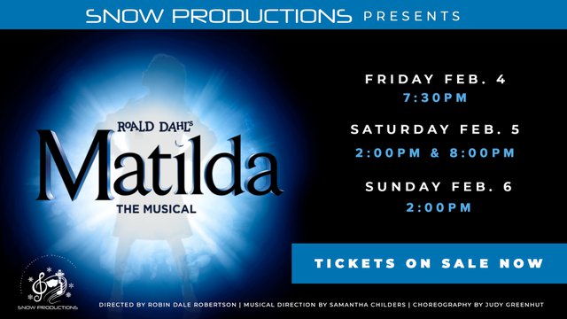 Matilda Sign with times.jpg
